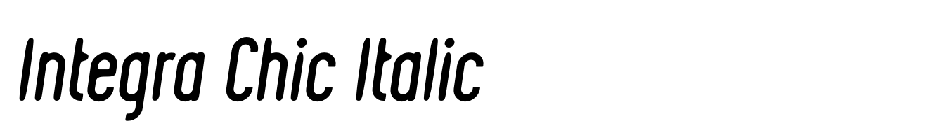 Integra Chic Italic